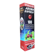Aroma Kapseln für Zigarette Kirsche Minze Geschmack 12x100= 1200 stück