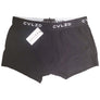 CVLZD Herren Boxershorts Schwarz 2er Pack Gr. L