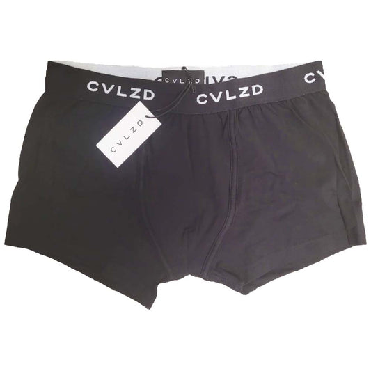 CVLZD Herren Boxershorts Schwarz Gr. L