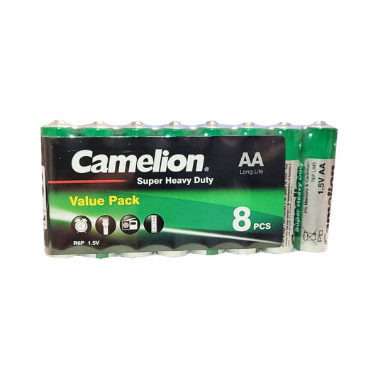 Camelion Super Heavy Duty R6 AA Batterien SP8G 8er pack