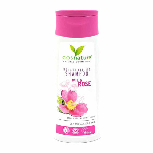 Cosnature Wild Rose Moisturizing Shampoo Bio 200 ml