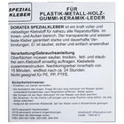 Doratex 3x Spezial-Sekundenkleber 1x Cutter-Teppichmesser 