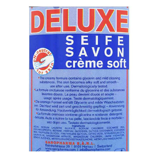 DELUXE Seife - Flüssigcremeseife Nachfüllflasche 1000ml 