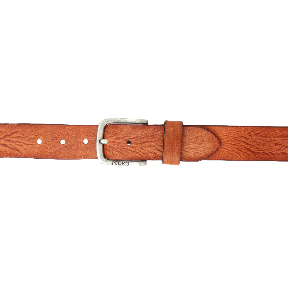 Herren Ledergürtel Büffel 4 cm Breit Gr. 120 cm