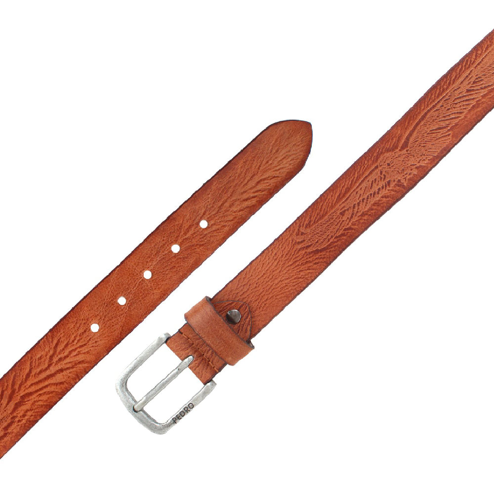 Herren Ledergürtel Büffel 4 cm Breit Gr. 110 cm