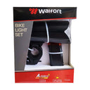 Walfort Fahrradlicht Set StVZO zugelassen inkl. Batterie
