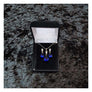 Damen Schmuck Set Kette mit Anhänger und Ohrstecker im Geschenkbox