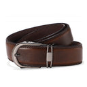 Gürtel mit Automatikschliesse Braun Gr. 120 cm