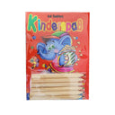 Malbuch klein Kinderspaß 64 Seiten mit 6 Buntstiften