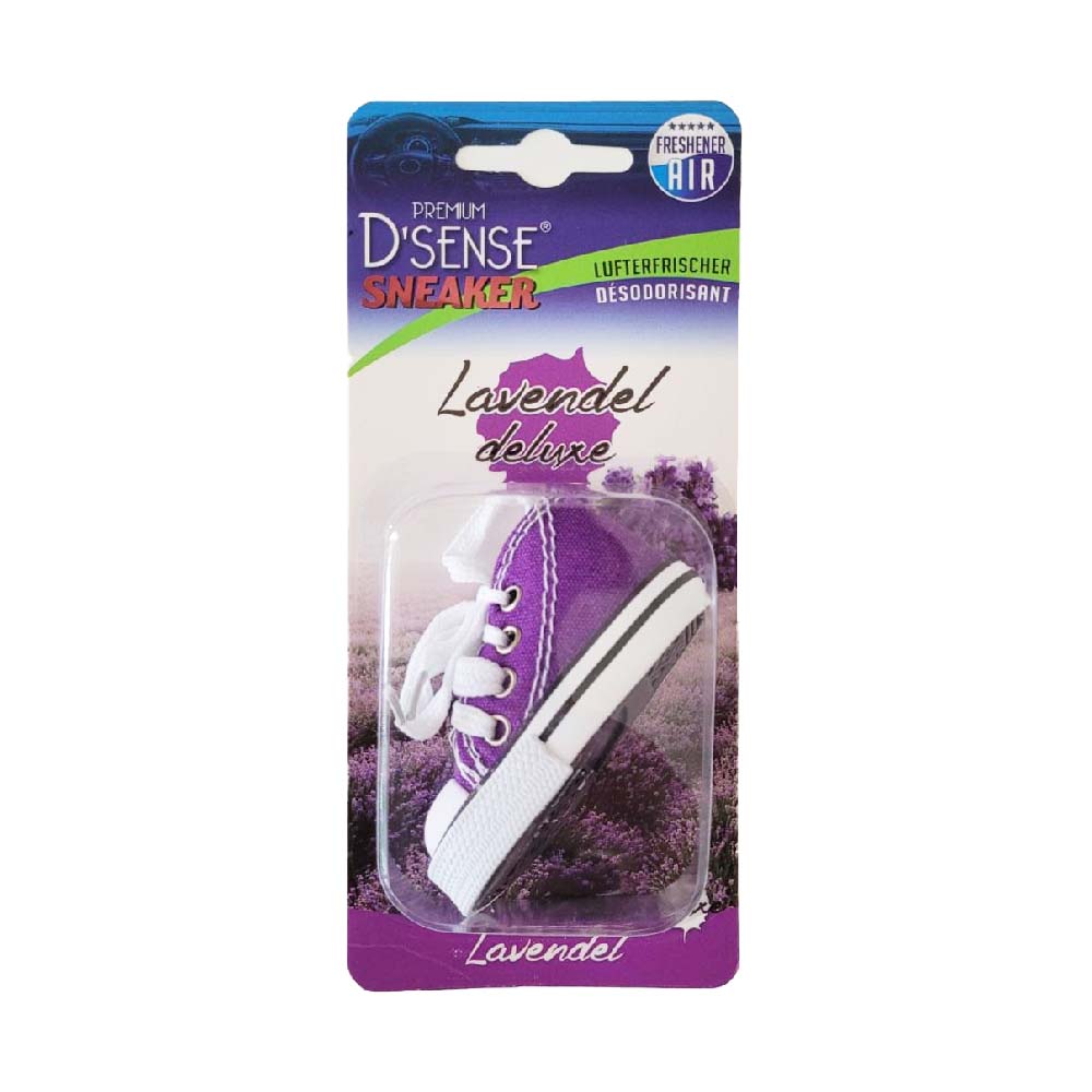 Lufterfrischer Sneaker für Auto Lavendel Deluxe Duft – Da Meso