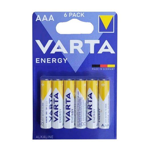Varta Energy AAA Batterie LR03 6er Pack