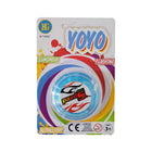 YoYo mit Blinklicht auf Blisterkarte Farbe Blau