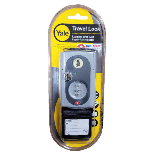 Kofferband Travel Lock mit Zahlenschloss, Gepäckgurt von Yale