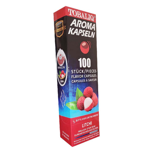 Aroma Kapseln für Zigarette Litchi 12x100= 1200 stück