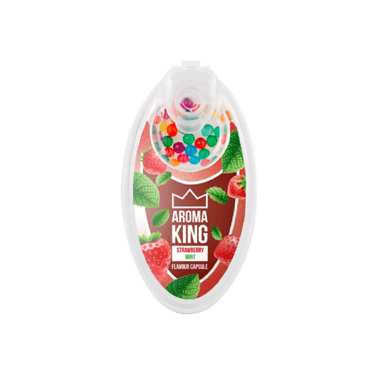 Aroma King Aromakapseln Strawberry Mint Geschmack 100 Stk