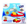 Bburago Fire Boat Badeboot Spielzeug mit Spritzfunkt ca. 15 cm