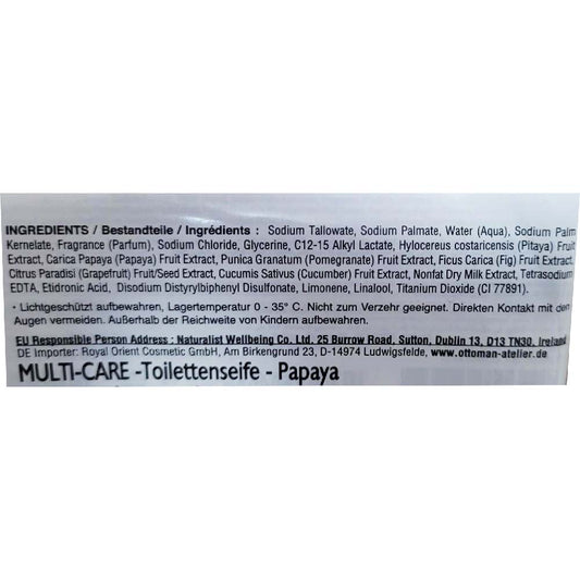 Dalan Seife Multi Care Papaya & Caring Milk 90g