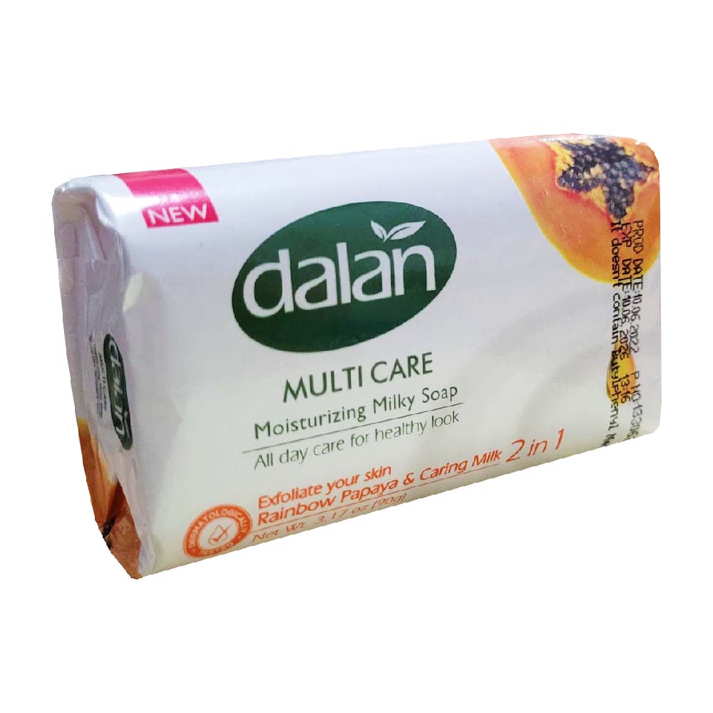 Dalan Seife Multi Care Papaya & Caring Milk 90g