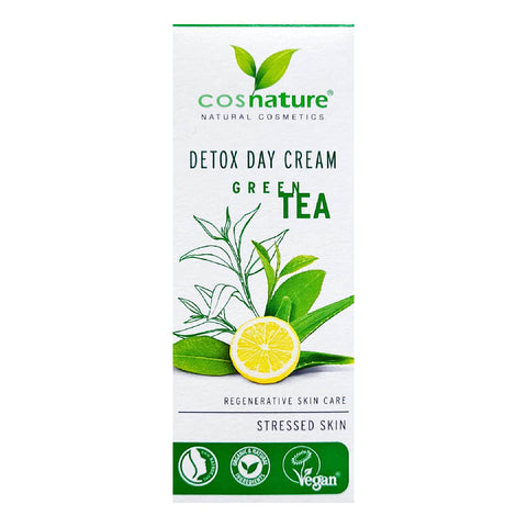 Cosnature Tagescreme Detox Grüner Tee Bio 50 ml Unisex Gesicht pflege 