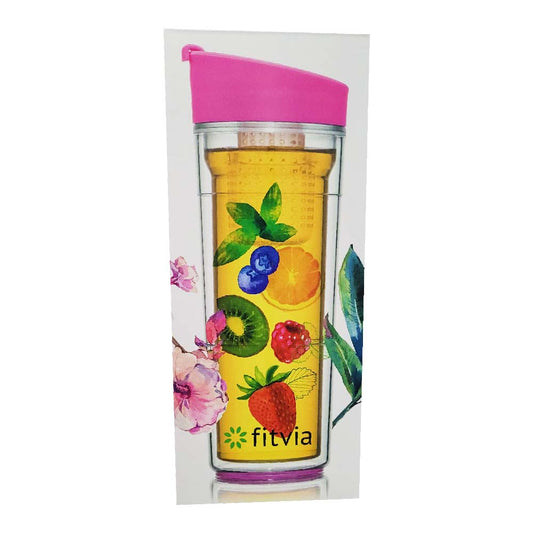 Fitvia Fruit Tea Infuser Bottle Flasche 