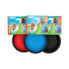 Collapsible dog bowl, cat bowl, food bowl for on the go