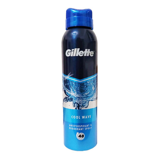 Gillette Cool Wave Antitranspirant & Deodorant Spray 