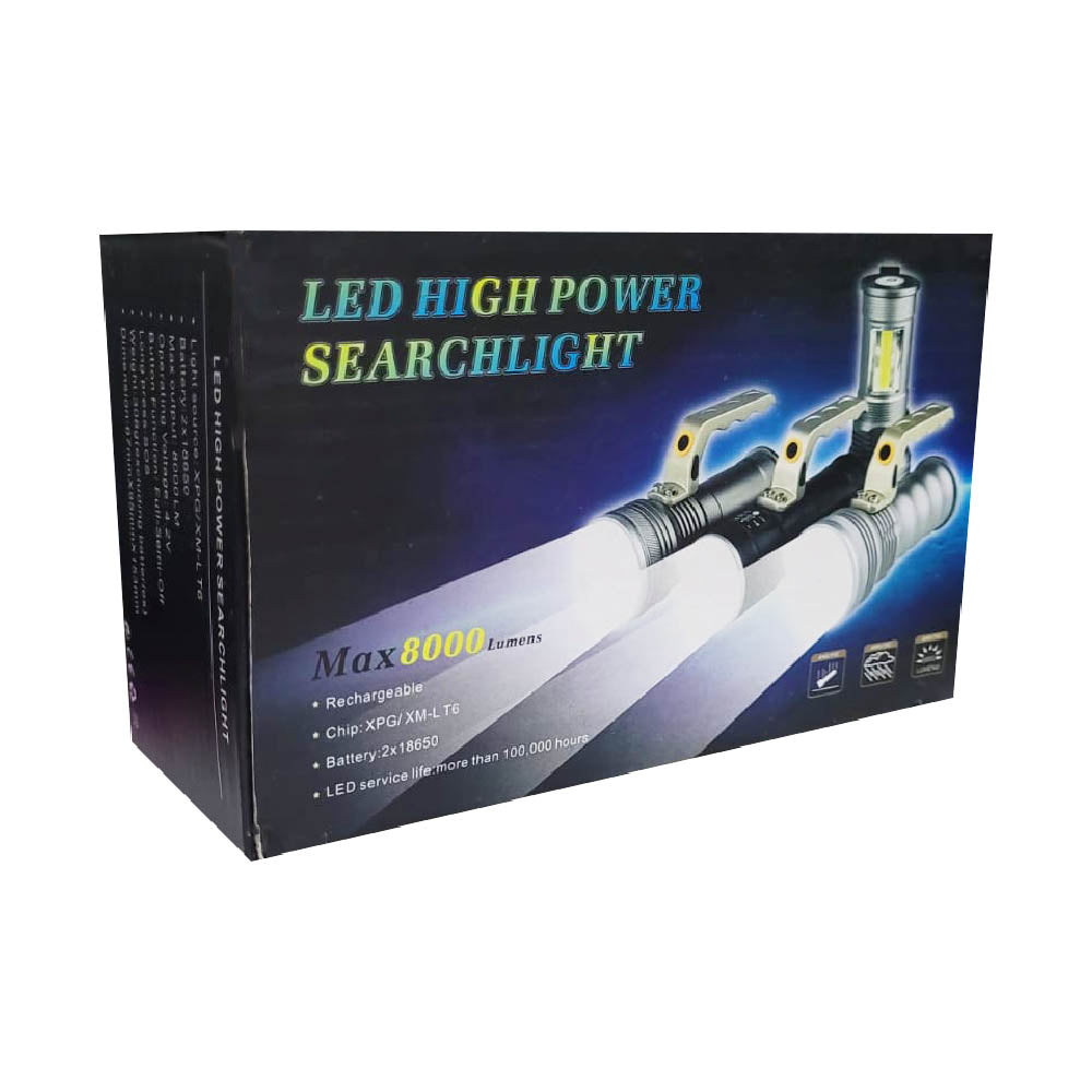 COB LED Taschenlampe mit praktischem Handgriff und Magnet