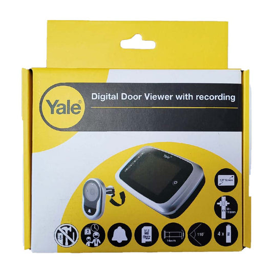 Yale Elektronischer Türspion mit Aufnahmefunktion - YY45 01681
